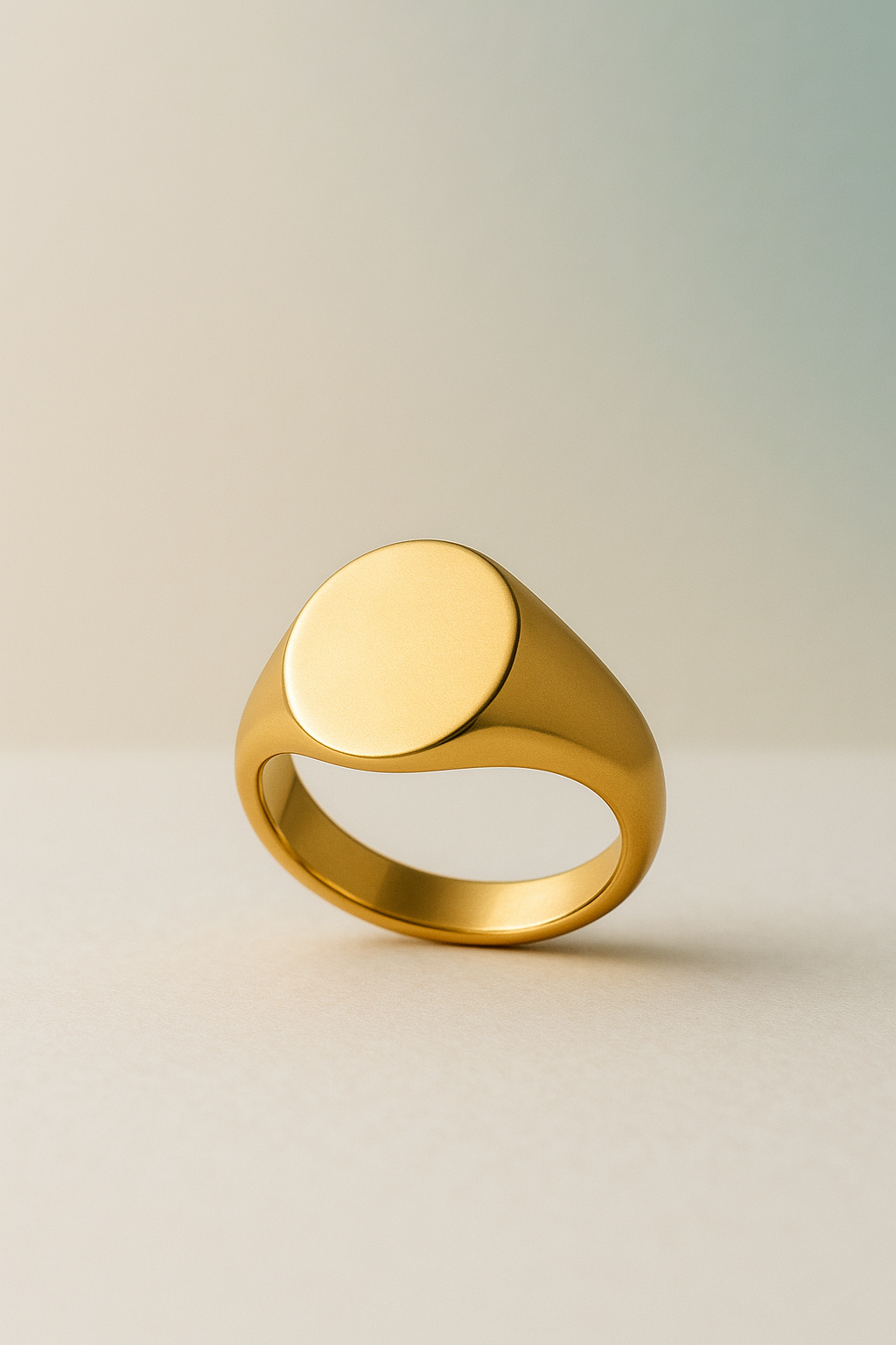 Cincin stackable batu zircon bening, desain ramping elegan